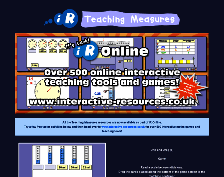 Teachingmeasures.co.uk thumbnail