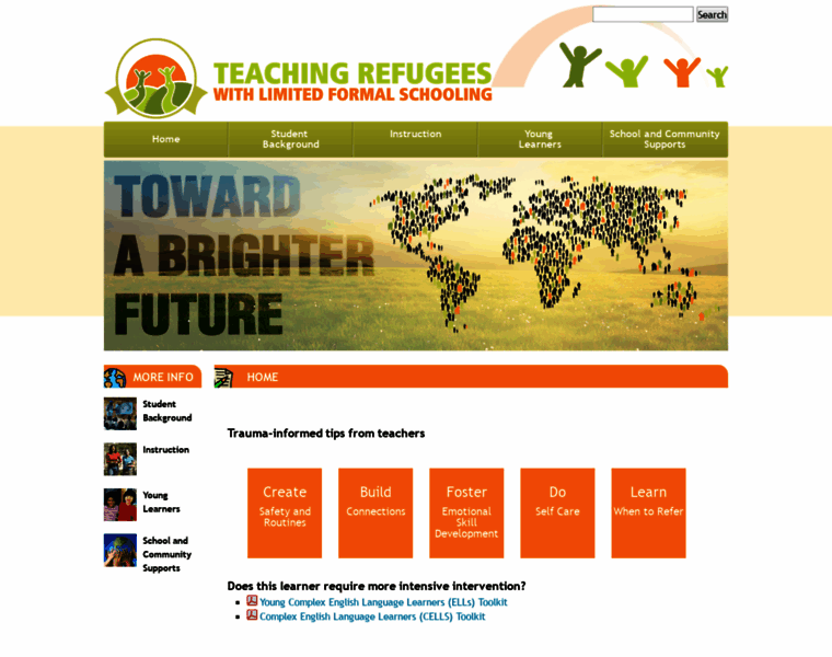 Teachingrefugees.com thumbnail