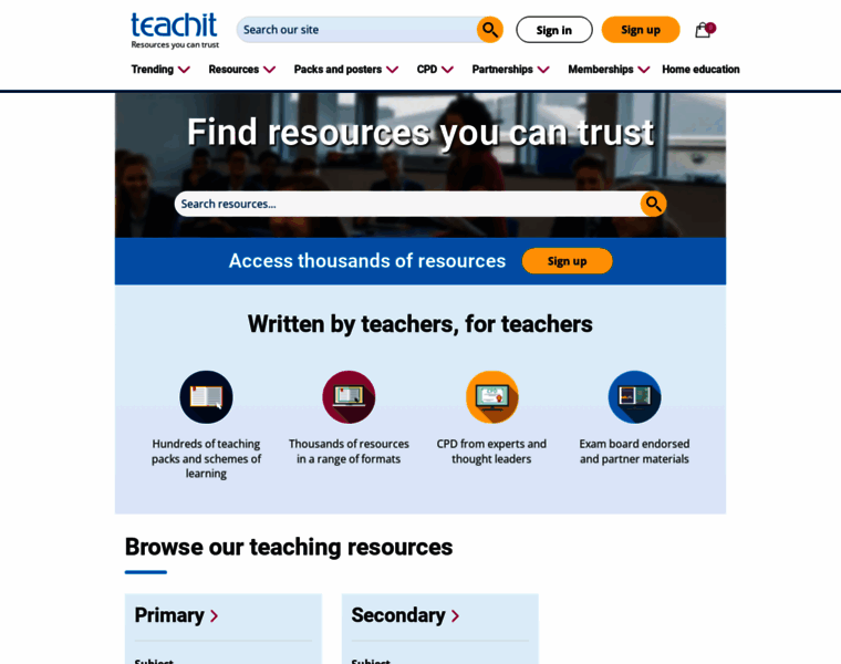 Teachit.co.uk thumbnail