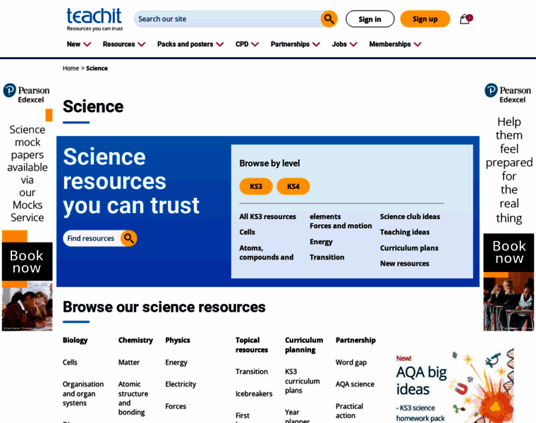 Teachitscience.co.uk thumbnail