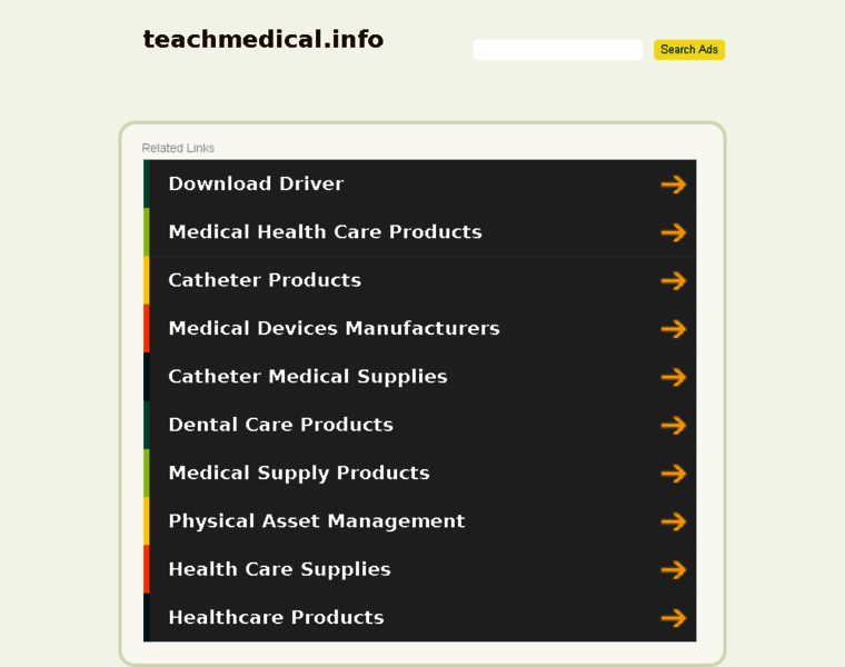 Teachmedical.info thumbnail