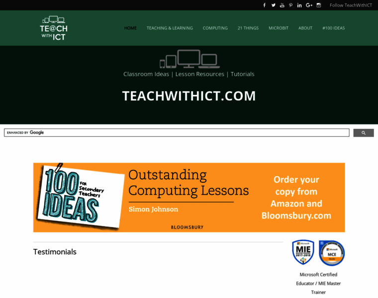 Teachwithict.com thumbnail