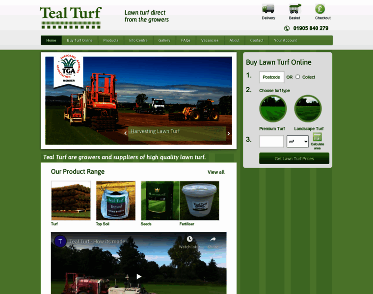 Tealturf.co.uk thumbnail