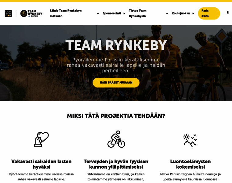 Team-rynkeby.fi thumbnail