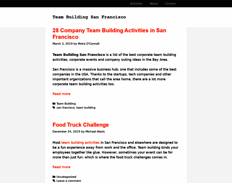 Teambuildingsf.com thumbnail