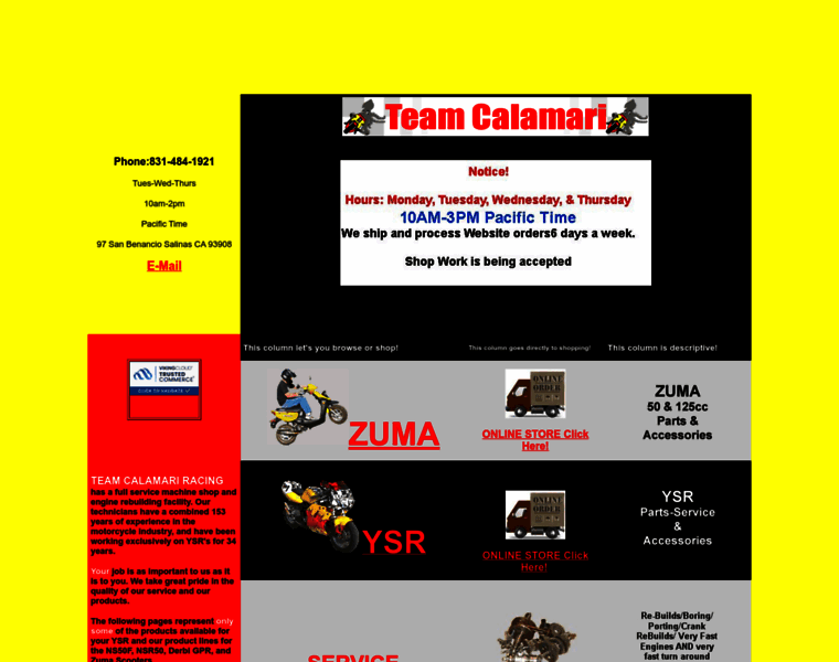 Teamcalamari.com thumbnail