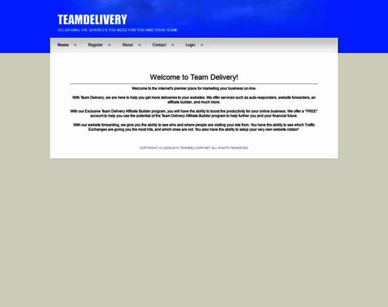 Teamdelivery.net thumbnail