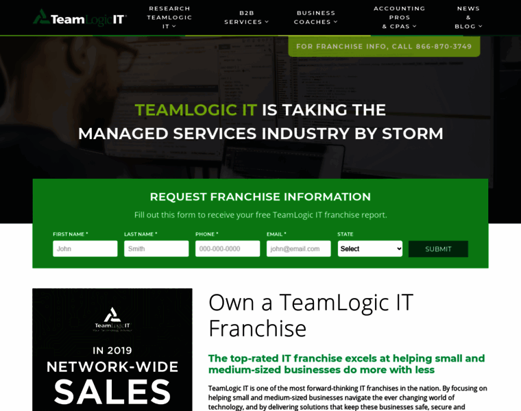 Teamlogicfranchising.com thumbnail