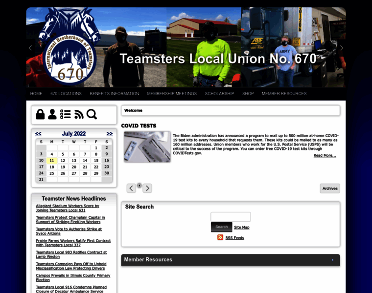 Teamster670.org thumbnail
