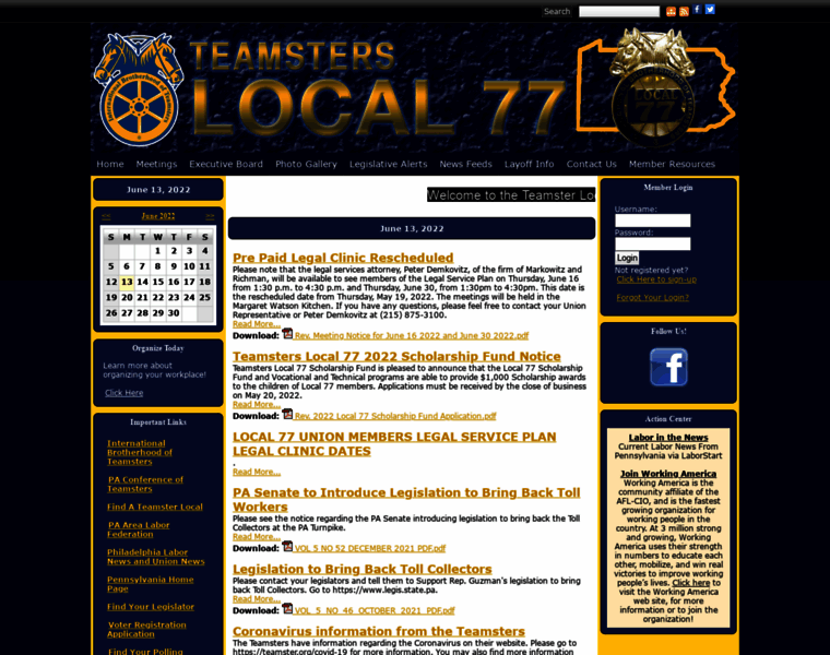Teamsters77.org thumbnail