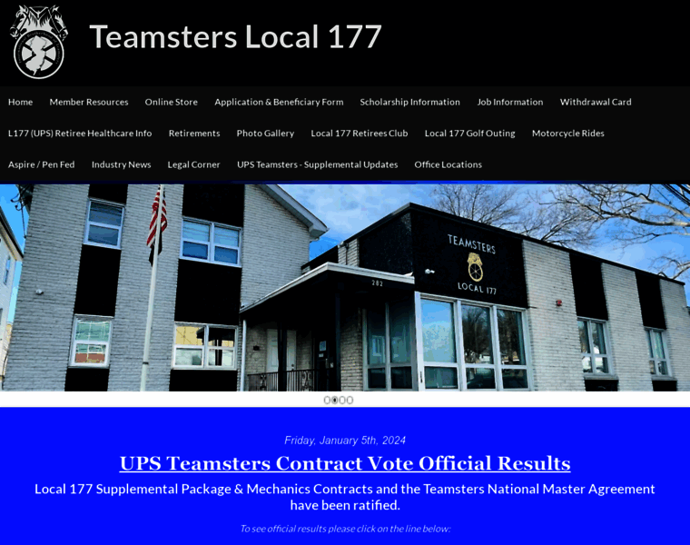 Teamsterslocal177.org thumbnail