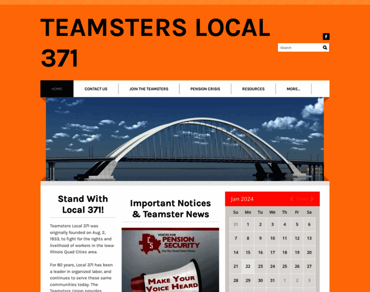 Teamsterslocal371.com thumbnail