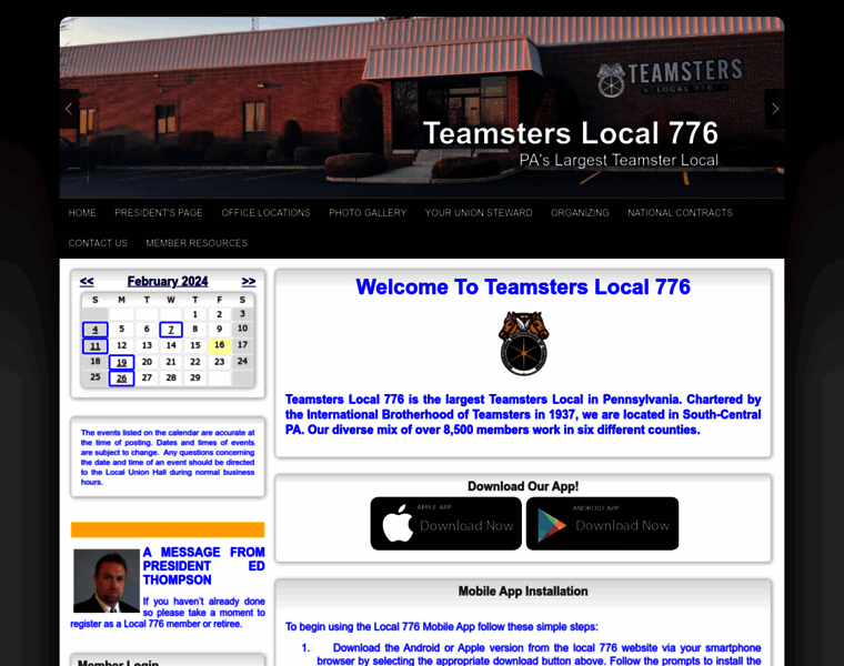 Teamsterslocal776.org thumbnail