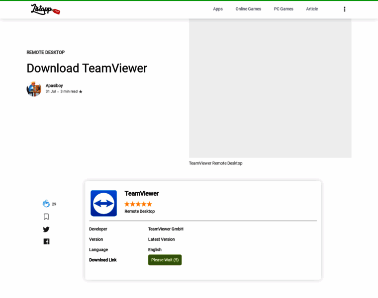 Teamviewer.listapp.top thumbnail