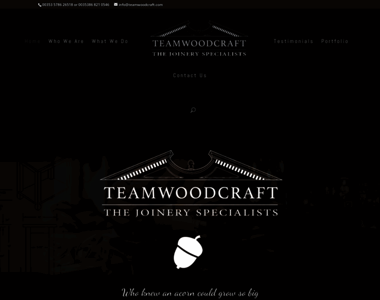 Teamwoodcraft.com thumbnail