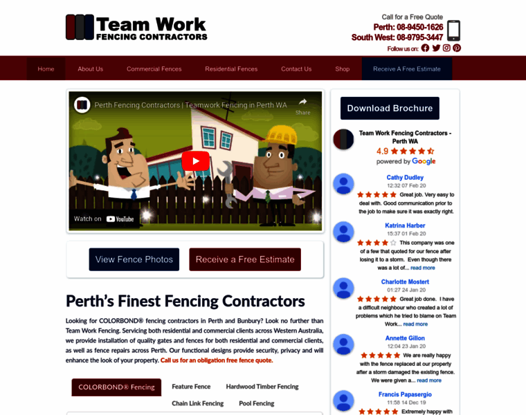 Teamworkfencing.com.au thumbnail