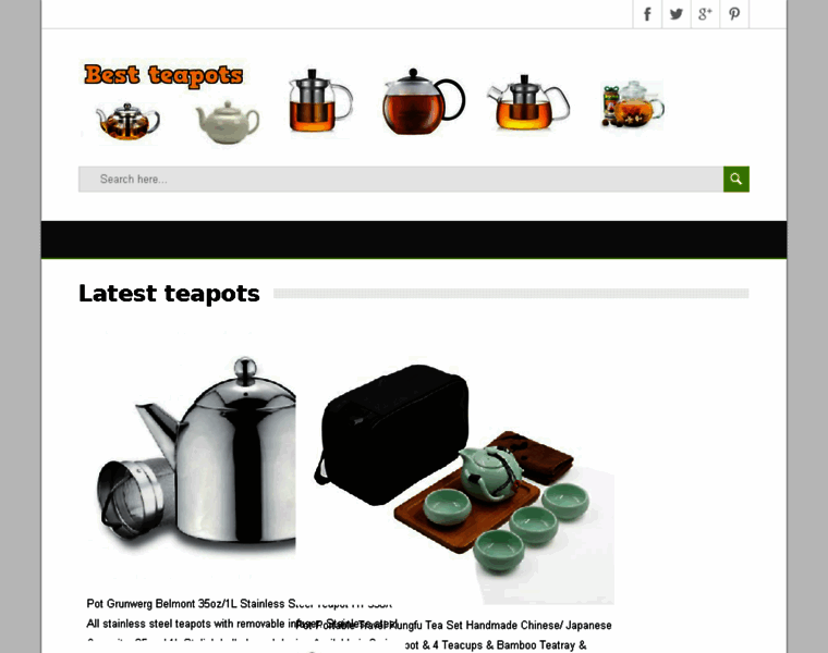 Teapotssale.com thumbnail