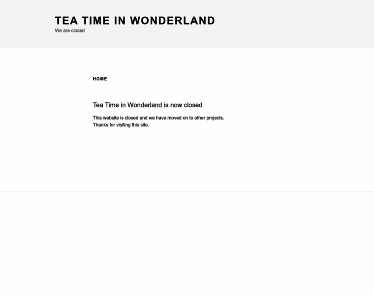 Teatimeinwonderland.co.uk thumbnail