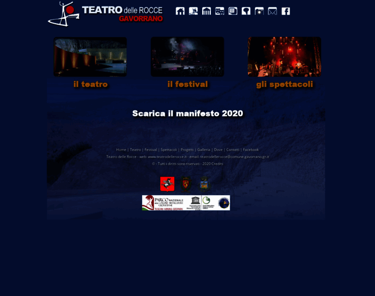 Teatrodellerocce.it thumbnail