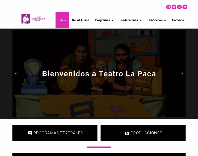Teatrolapaca.com thumbnail