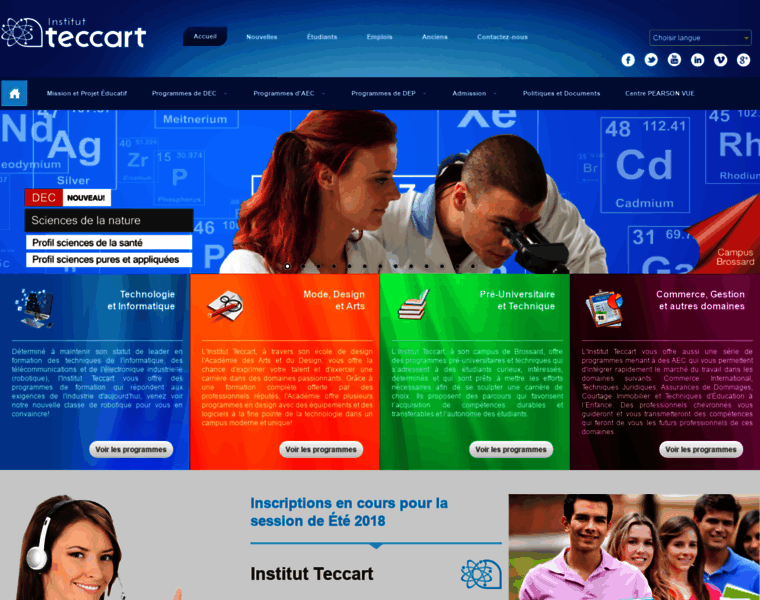 Teccart.qc.ca thumbnail