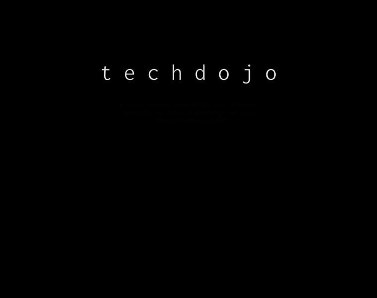 Tech-dojo.org thumbnail