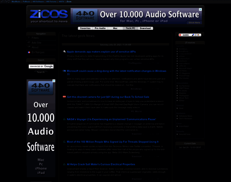 Tech.zicos.com thumbnail