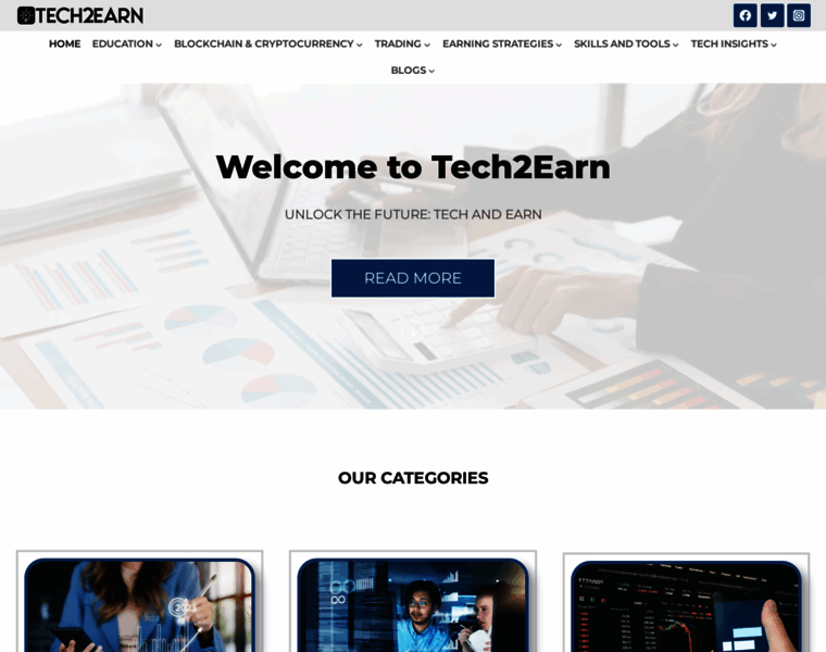 Tech2earn.com thumbnail