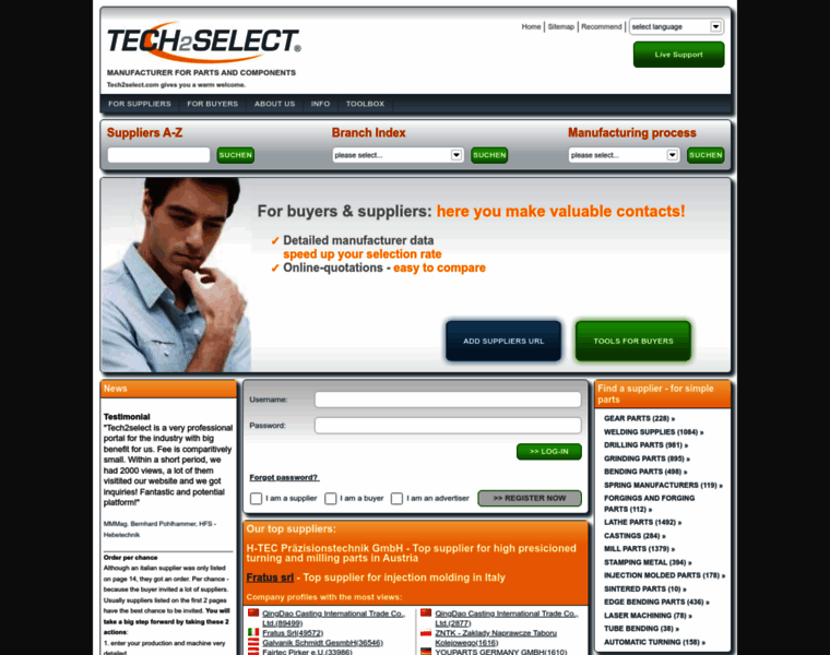 Tech2select.com thumbnail