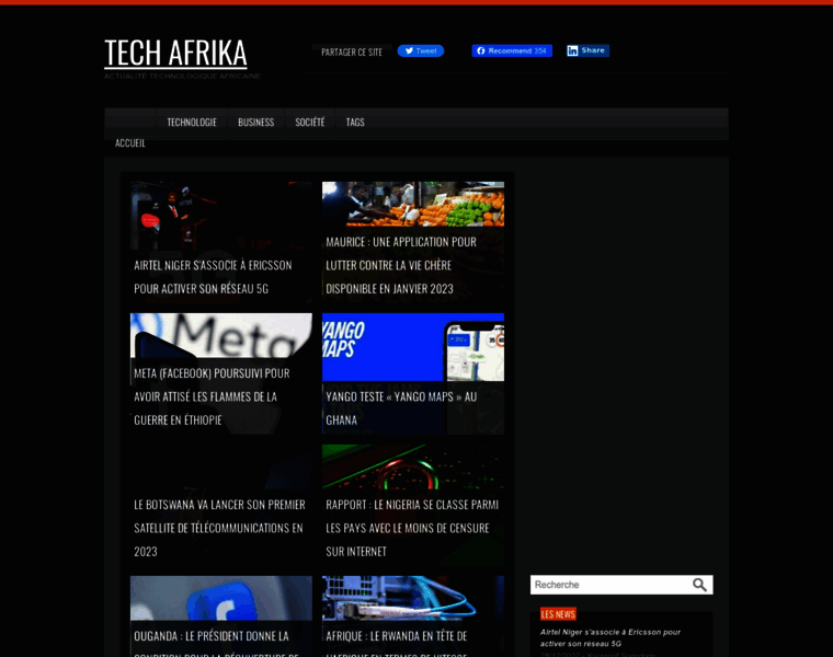 Techafrika.net thumbnail