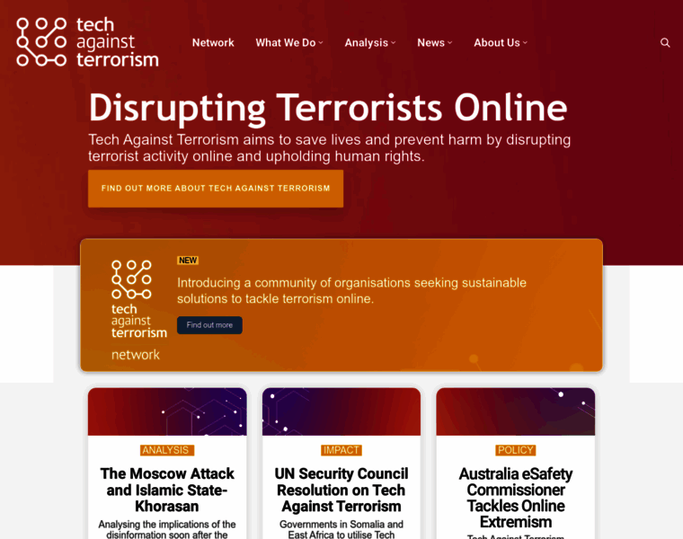 Techagainstterrorism.org thumbnail