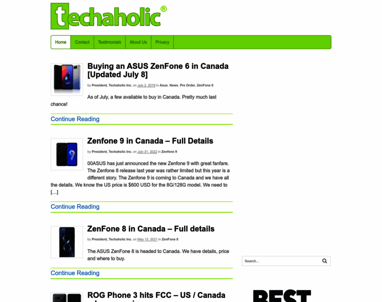 Techaholic.ca thumbnail