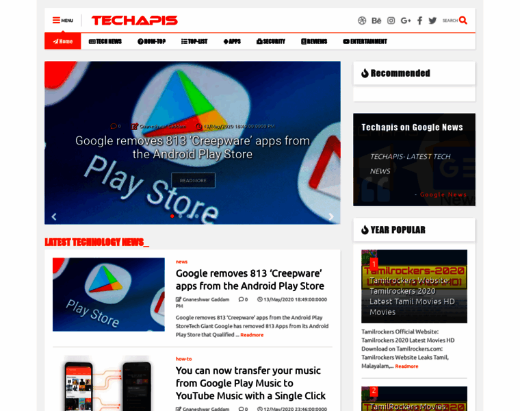 Techapis.in thumbnail