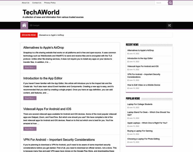 Techaworld.com thumbnail