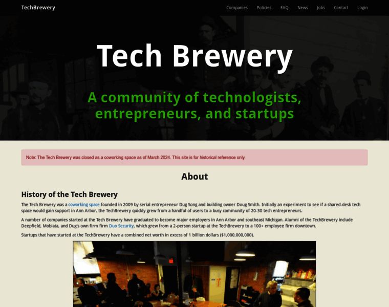 Techbrewery.org thumbnail