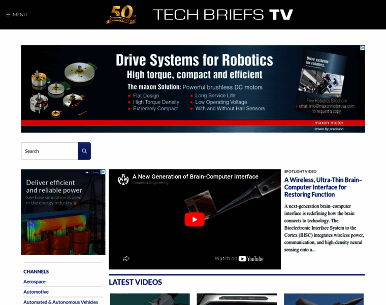 techbriefs.tv at WI. Technical Video Demos, How-To l Tech Briefs TV