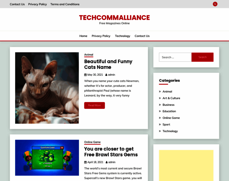 Techcommalliance.com thumbnail