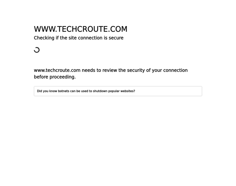 Techcroute.com thumbnail