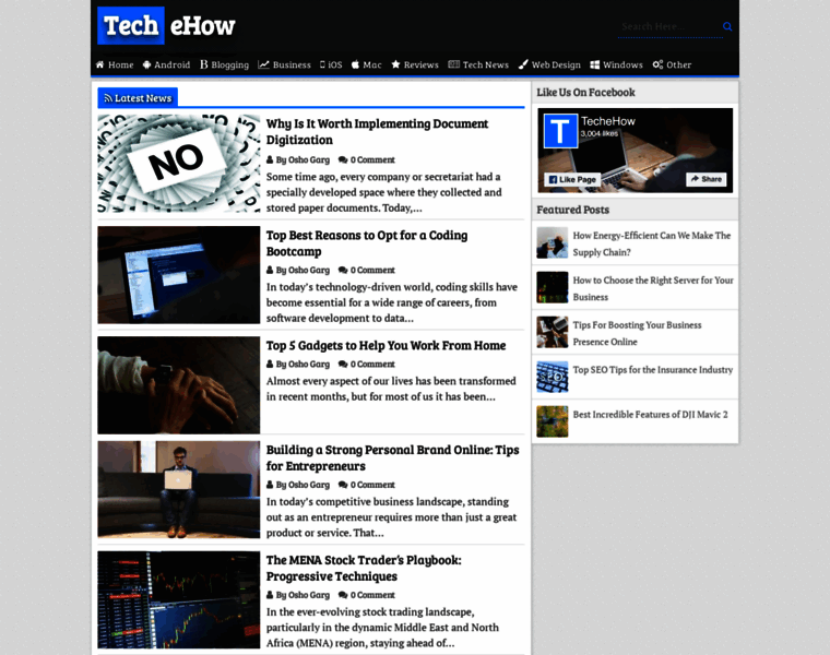 Techehow.com thumbnail Techehow.com thumbnail