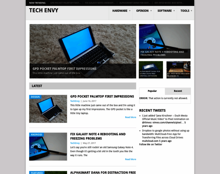 Techenvy.com thumbnail