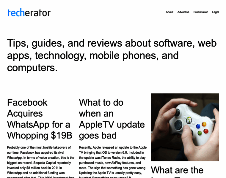 Techerator.com thumbnail