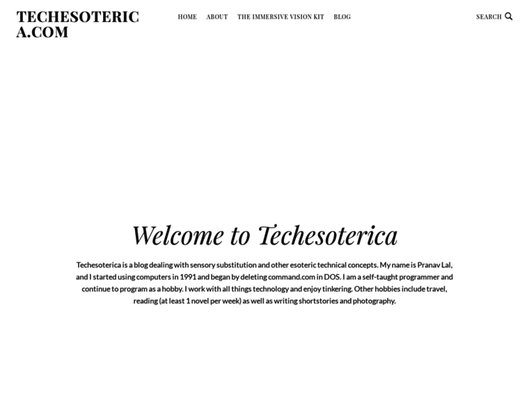 Techesoterica.com thumbnail
