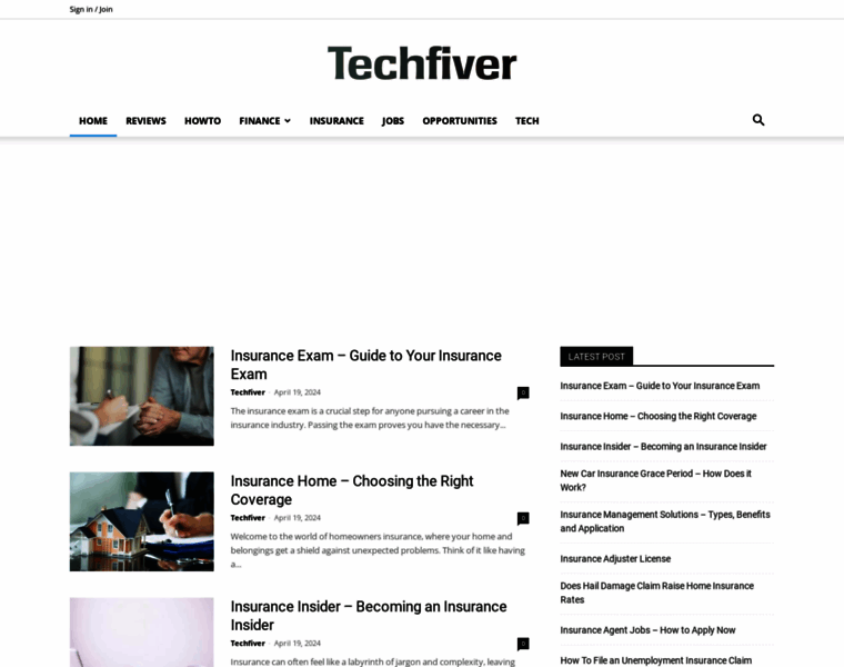 Techfiver.com thumbnail