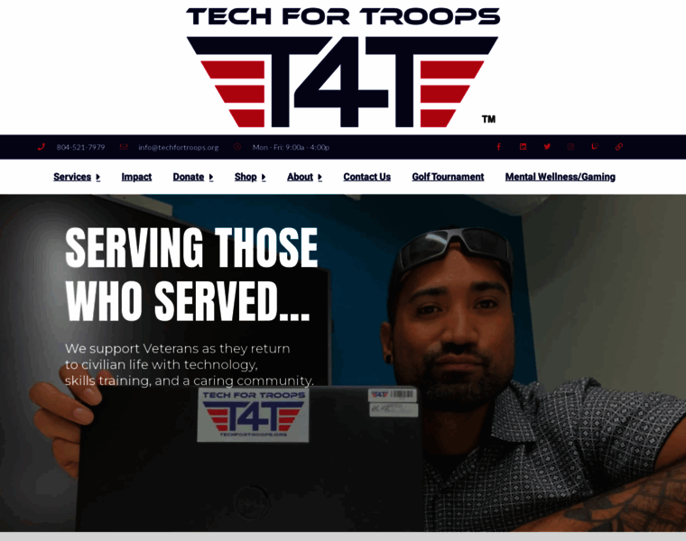 Techfortroopsproject.org thumbnail