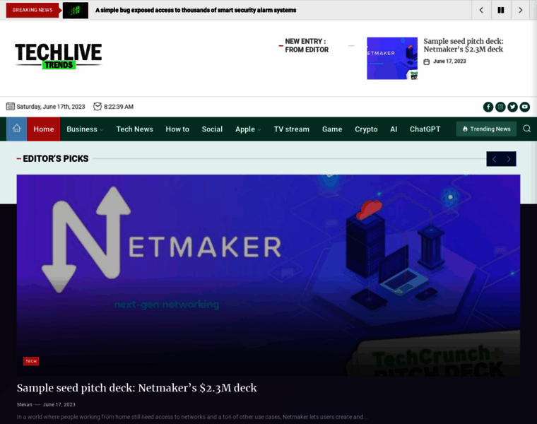 Techlivetrends.com thumbnail