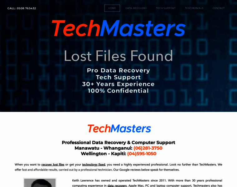 Techmasters.co.nz thumbnail