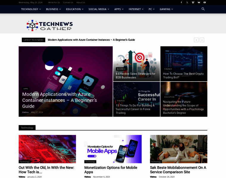 Technewsgather.com thumbnail