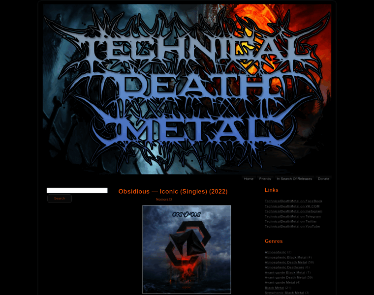 Technicaldeathmetal.org thumbnail
