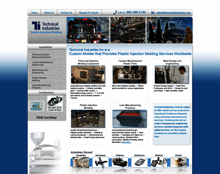 Technicalindustriesinc.com thumbnail