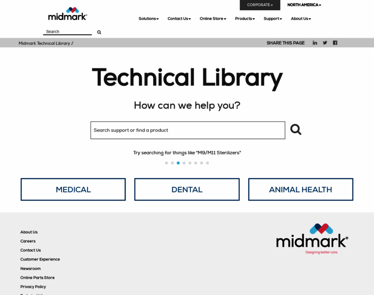 Technicallibrary.midmark.com thumbnail